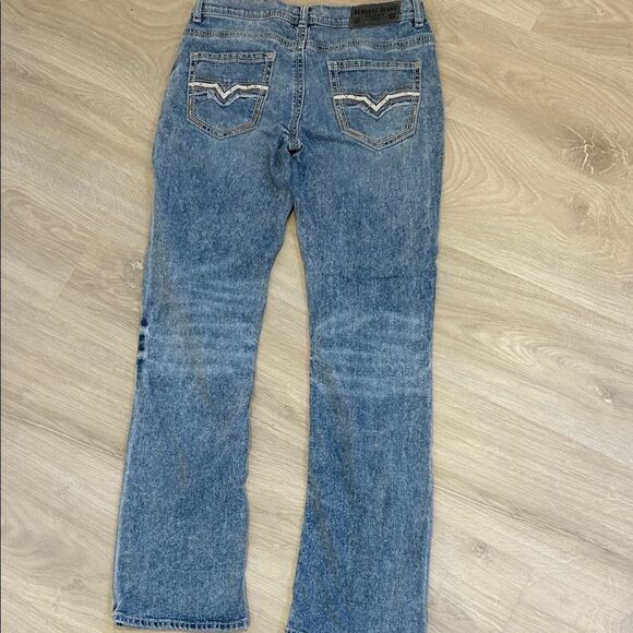 Request Straight Cut Boys Jeans, Size 16 - Picture 3 of 4